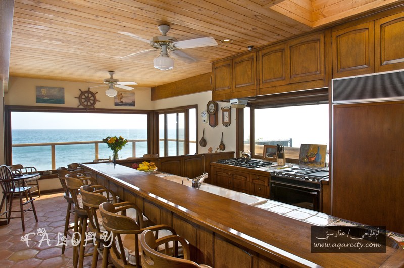 simple wood ceiling panels for kitchen