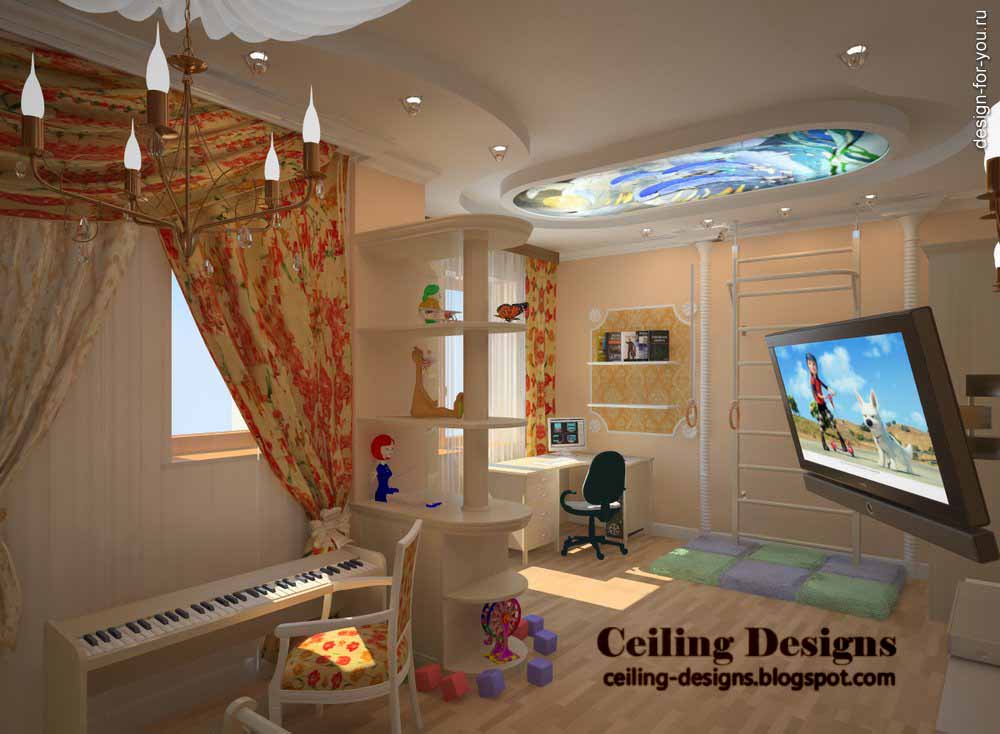 false ceiling designs for kids room – collection