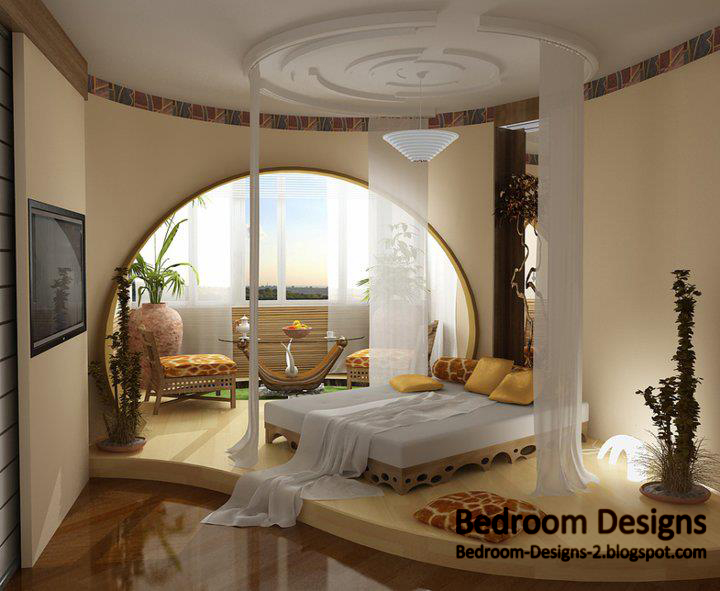 3 bedroom ceiling designs with round ceiling curtains