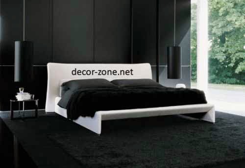 black and white bedroom designs & ideas