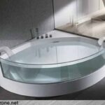 bathroom designs with glass bath, ideas, photos, tips