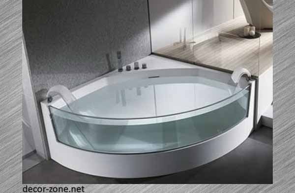 bathroom designs with glass bath, ideas, photos, tips