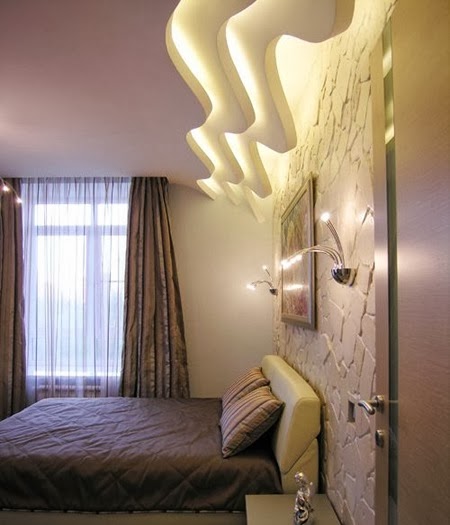 false ceiling design for bedroom with creative lighting ideas