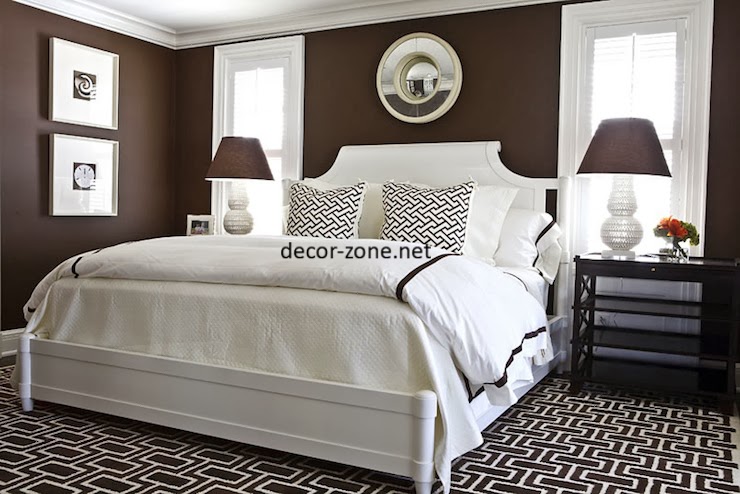 modern bedroom designs in a brown color