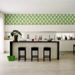 kitchen decorating ideas : vinyl wallpaper for the kitchen