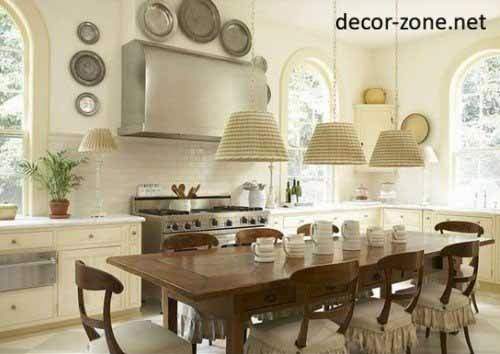kitchen decorating ideas plates arrangement, kitchen decorating ideas