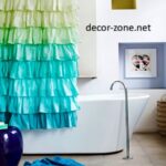 bathroom shower curtains – 12 ideas