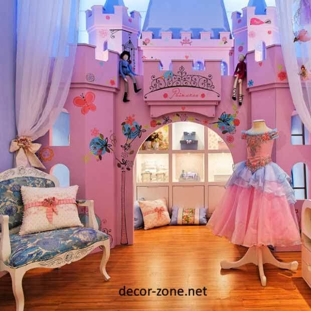 girls bedroom designs in a little princess style