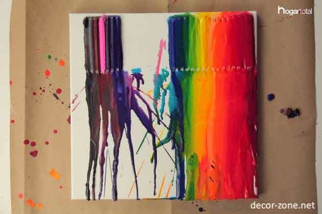 handmade colorful paintings for decorating your home