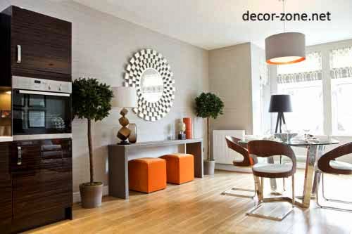 small dining room lighting ideas using mirrors