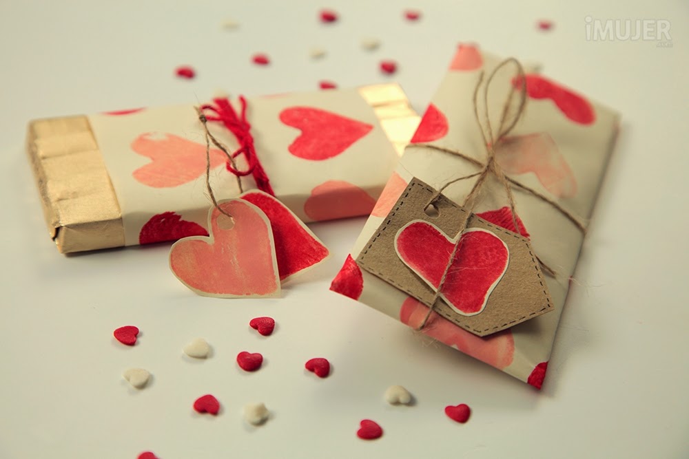 How to make a heart stamp with a potato