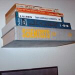 book shelves: how to make DIY hidden shelf