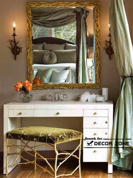 modern mirrored dressing tables