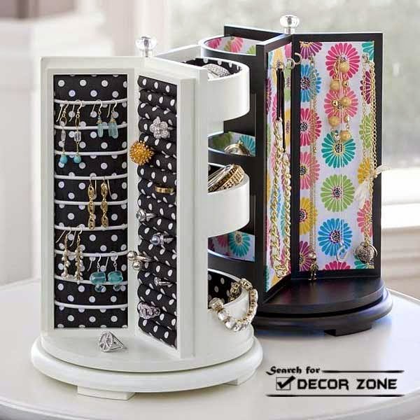 20 Original jewelry storage ideas and solutions