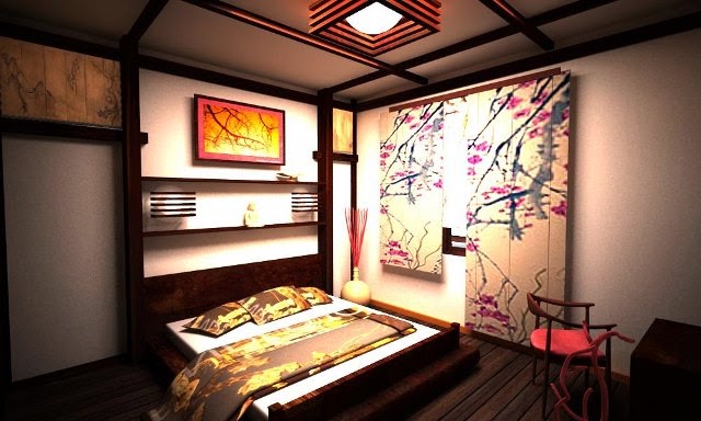 Pacifying small is beautiful: features Japanese style in interior