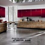 Red kitchen cabinets: 15 ideas and designs