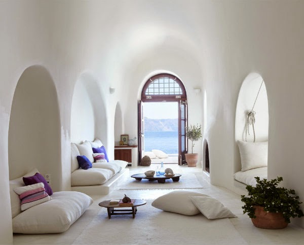 New trends for Living room in Mediterranean style