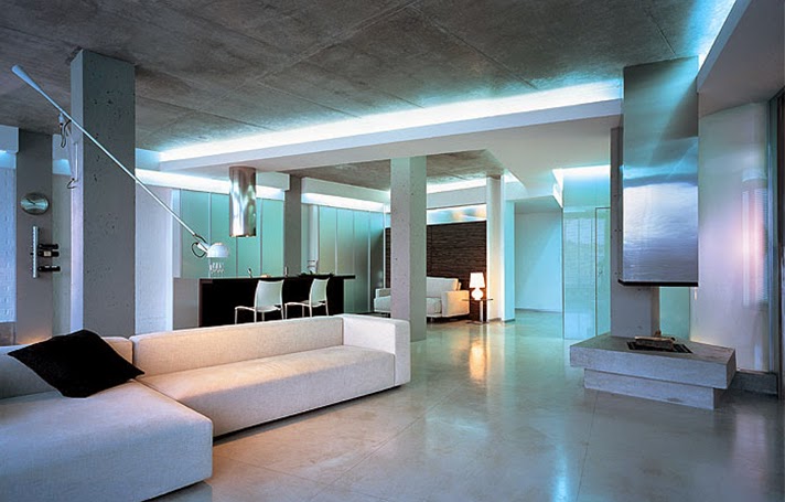 New trends for High- tech style interior