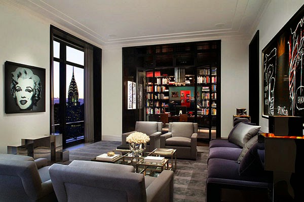 Style and elegance of black color in the interior Style and elegance of black color in the interior