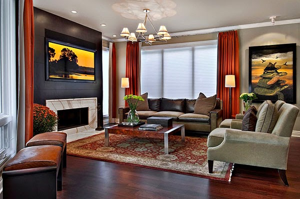 Style and elegance of black color in the interior Style and elegance of black color in the interior