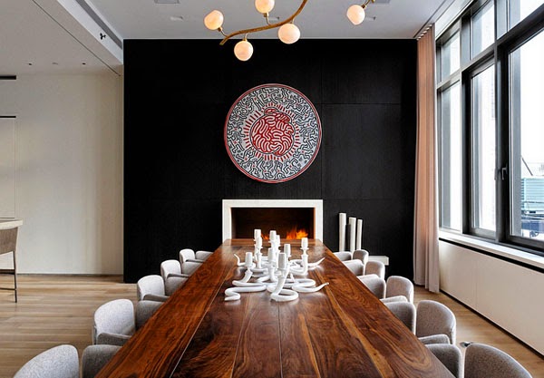 Style and elegance of black color in the interior Style and elegance of black color in the interior