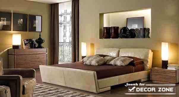 cool upholstered bed - Italian bedroom furniture