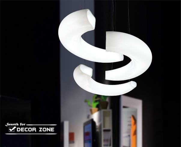 LED ceiling lights: Lamps and chandeliers