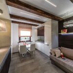 Top trends for Ceiling with box beams in stylish room