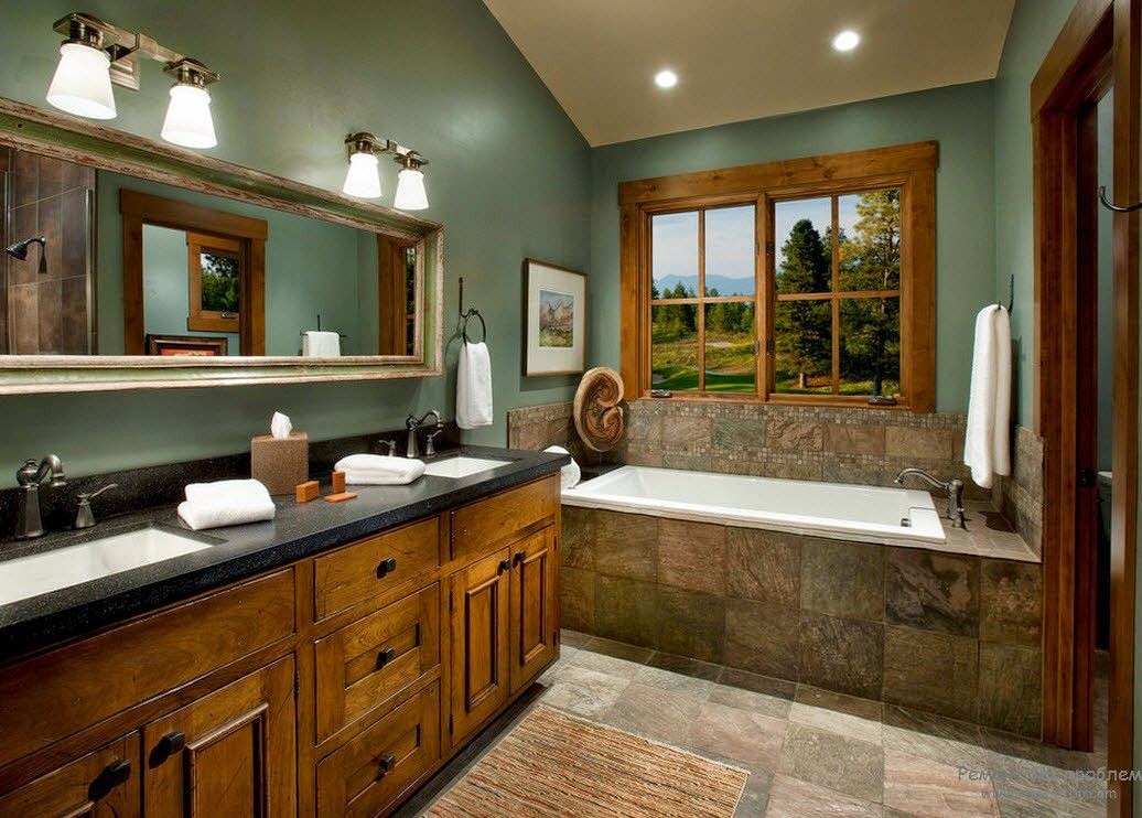 Top designs for bathroom in country style for stylish house