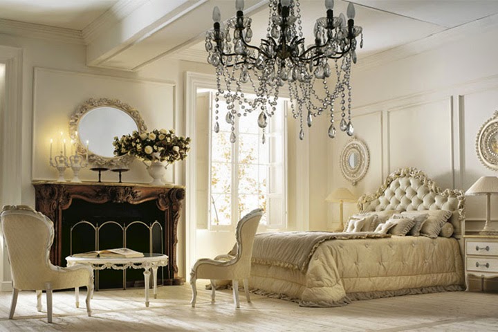 The best design for bedroom in the English style