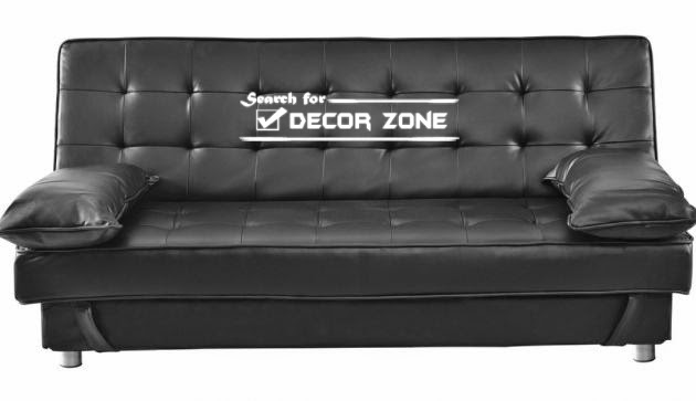 leather futon sofa bed for office