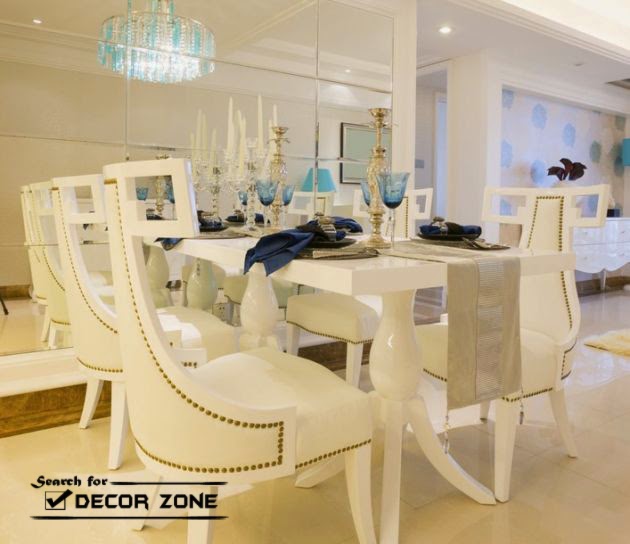 luxury dining room table and chairs