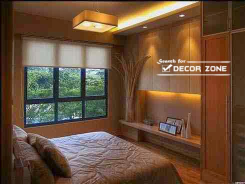 small bedroom furniture designs and lighting ideas