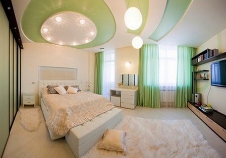 gypsum board false ceiling designs for modern bedroom