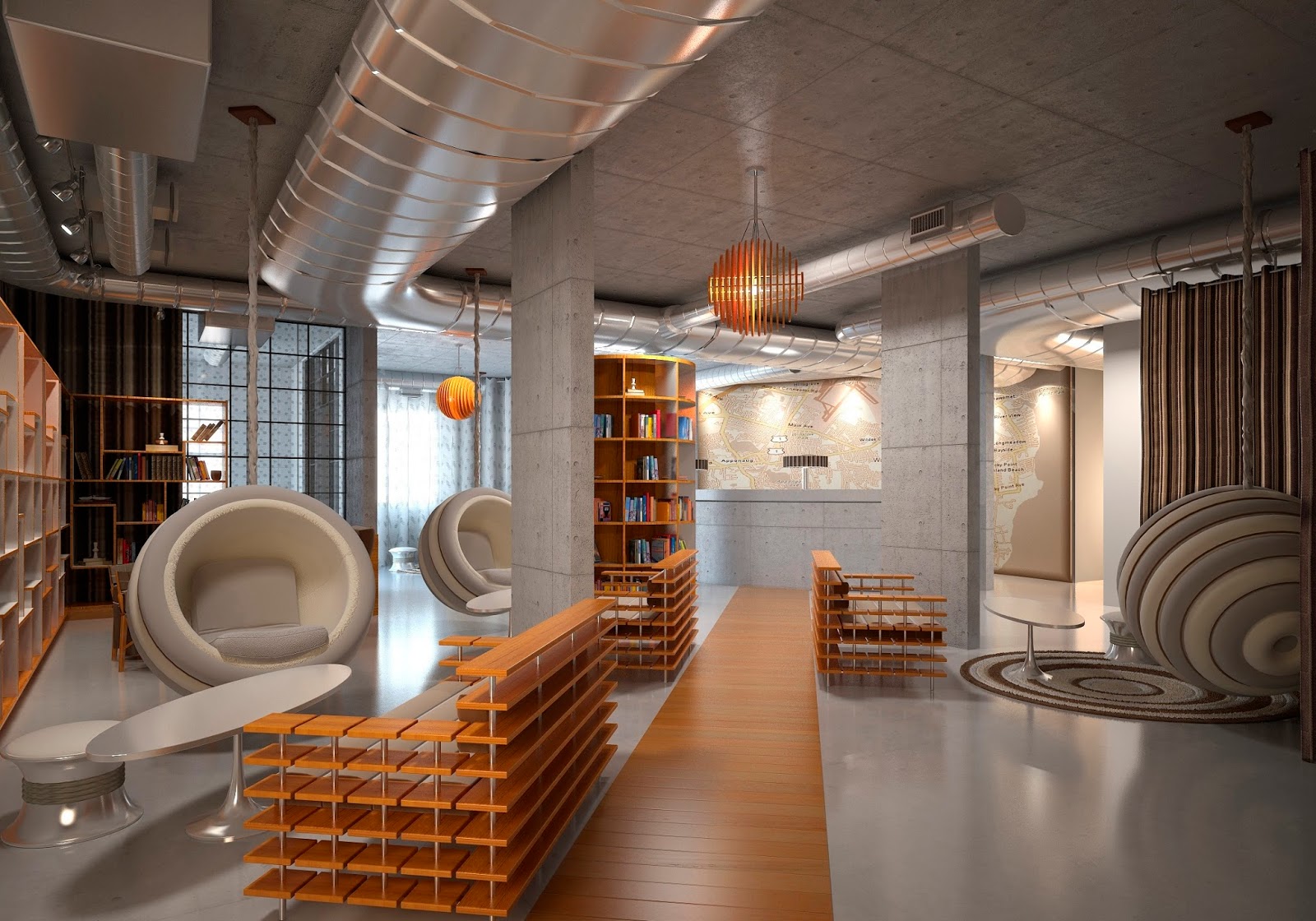 Top designs for Loft style in interior