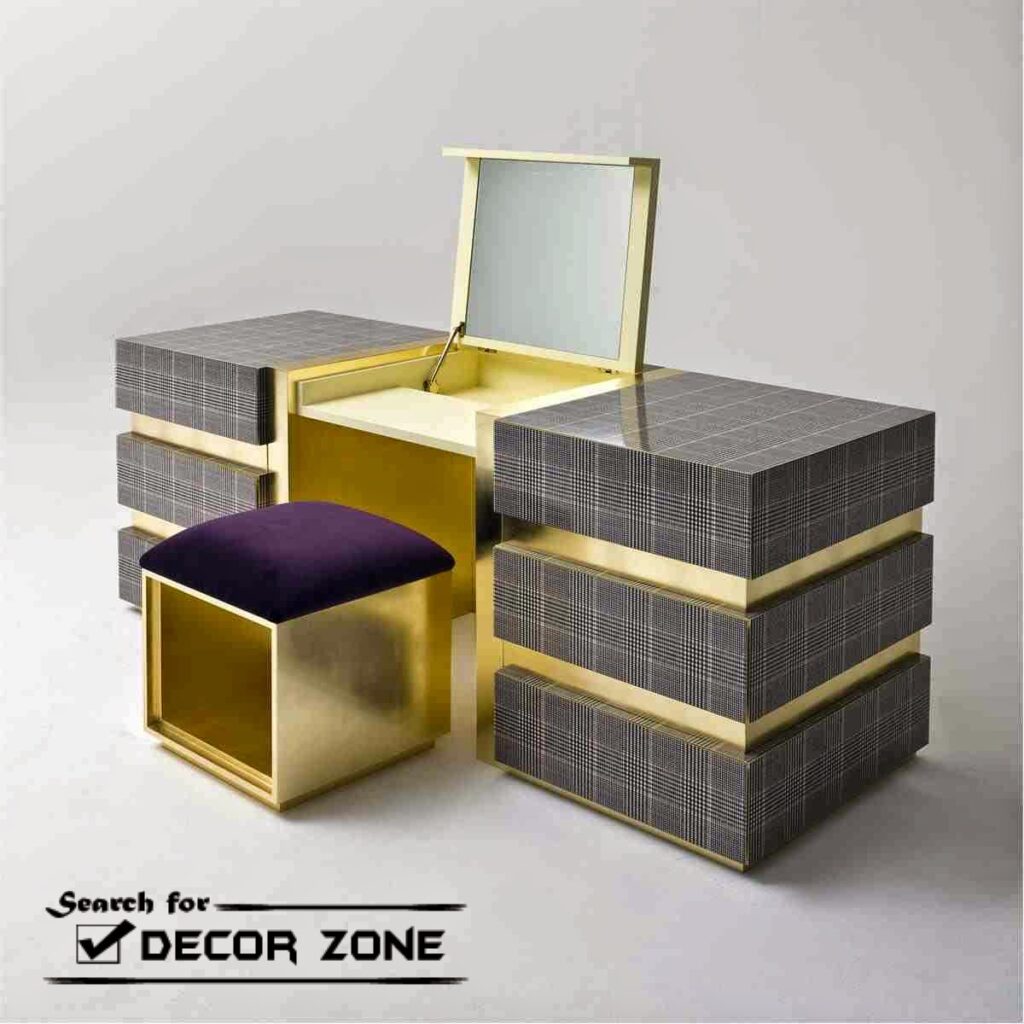 modern dressing table with mirror: 15 creative designs