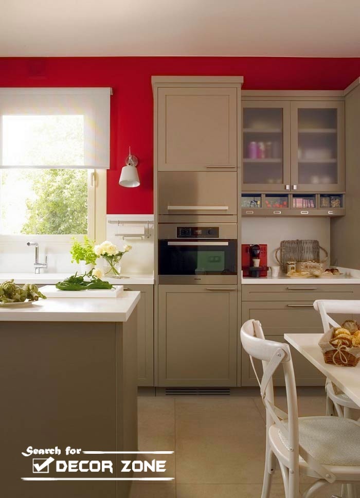 Well organized kitchen interior design in modern style