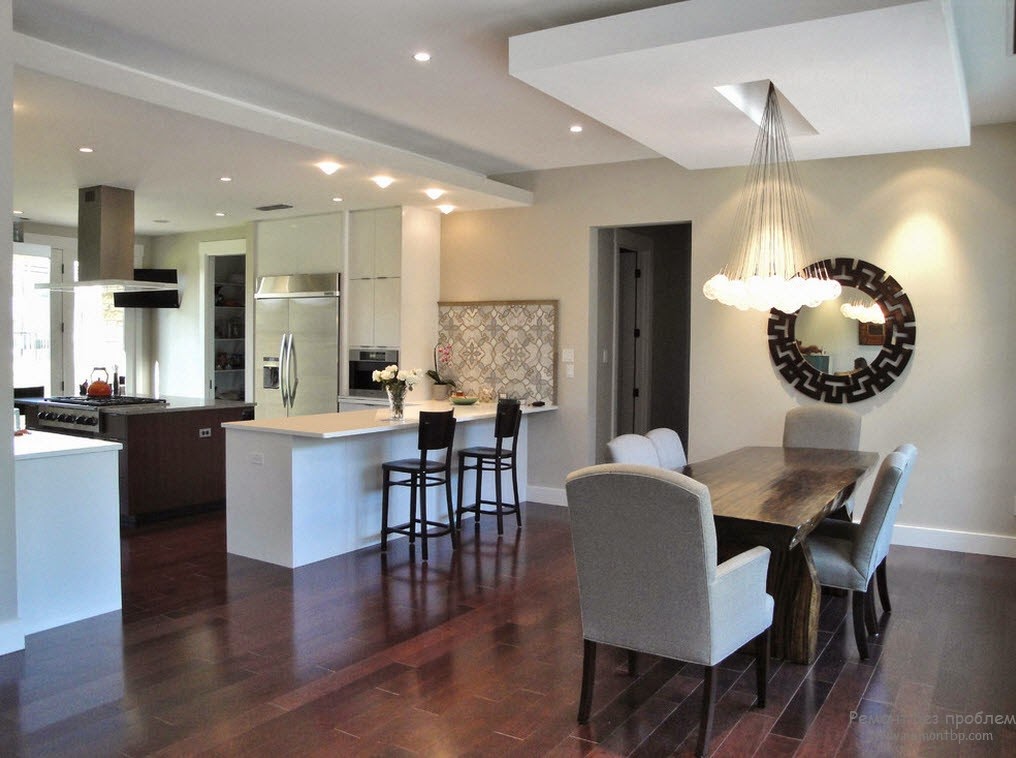 Plasterboard suspended ceiling systems for the kitchen