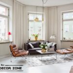 Swedish apartment interior design with light interior