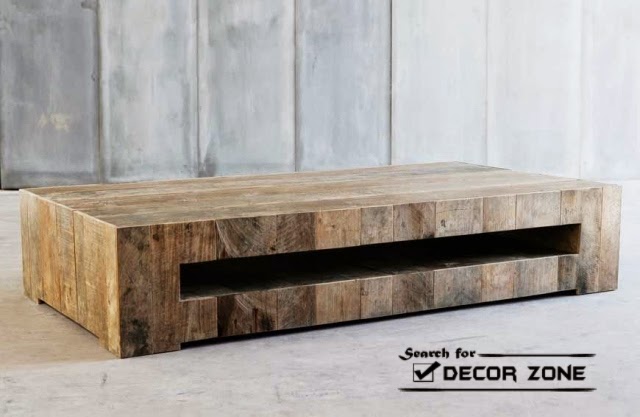 creative wood coffee table ideas and designs