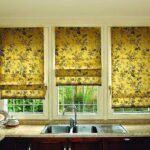 25 Ideas for kitchen window curtains and blinds (color, material,length, pattern)