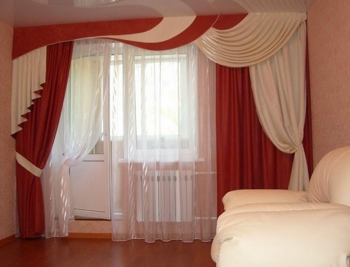 modern classic curtains for living room with luxury interior design